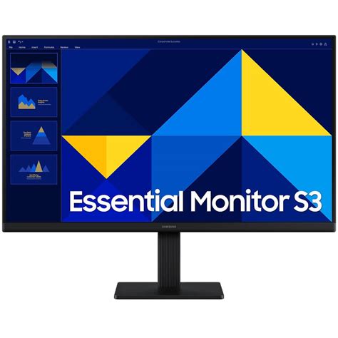 SAMSUNG LS24D300GA 24" FHD IPS Borderless Monitor, 1920x1080, 
100Hz, 5GTG ms, 178/ 178 Viewing Angle, 1xD Sub ,1x HDMI , 16.7M colour support , 
Eye saver mode , Game mode , Flicker Free, Windows 11 Certification, 
Wall Mount (100 X 100mm); Tilt -2.0° (-1.0°/+2.0°)~20.0° (±2.0°), Black